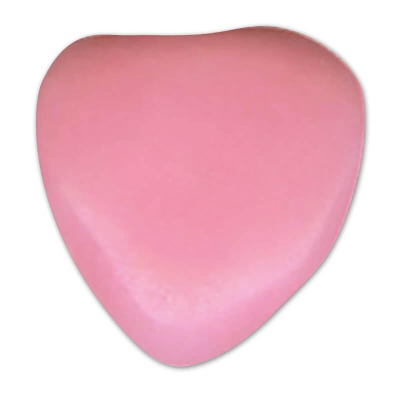 128002 dragee coeur rose nacre au chocolat noir 250 grs confiserie adam