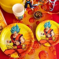 12802 decoration assiette carton manga dragon ball