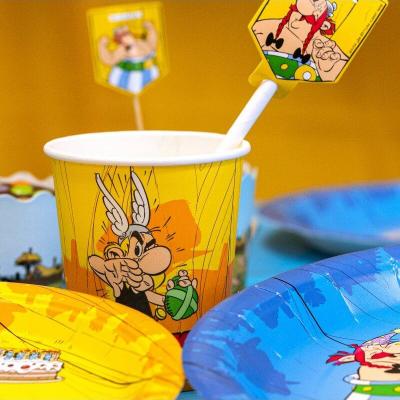 12803 gobelet carton asterix et obelix 25cl