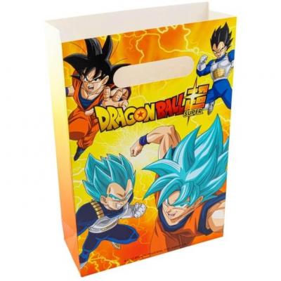 4 Sachets Dragon Ball Super pour cadeaux ou bonbons pour fête anniversaire REF/12811-DB