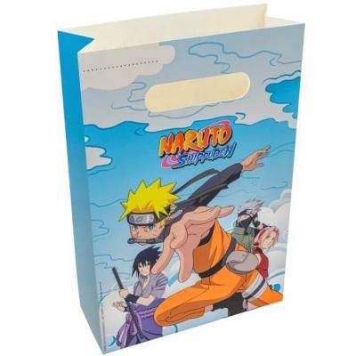 4 Sachets Naruto pour cadeaux ou bonbons pour fête anniversaire REF/12811-NA