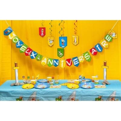 12812 guirlande joyeux anniversaire asterixt et obelix