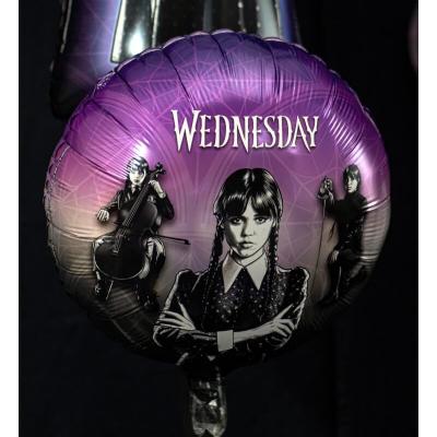 12821 ballon aluminium mercredi mylar rond wednesday