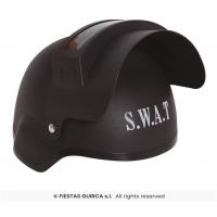 13017 accessoire deguisement casque enfant police agent du swat