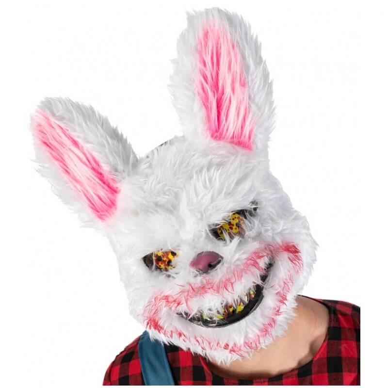 13134 accessoire de deguisement halloween masque lapin scary rabbit