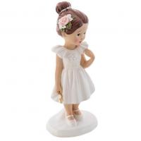 13200 figurine resine communiante fille croix fete communion