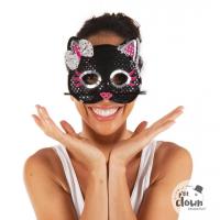 13214 accessoire de deguisement adulte loup chaton avec sequins