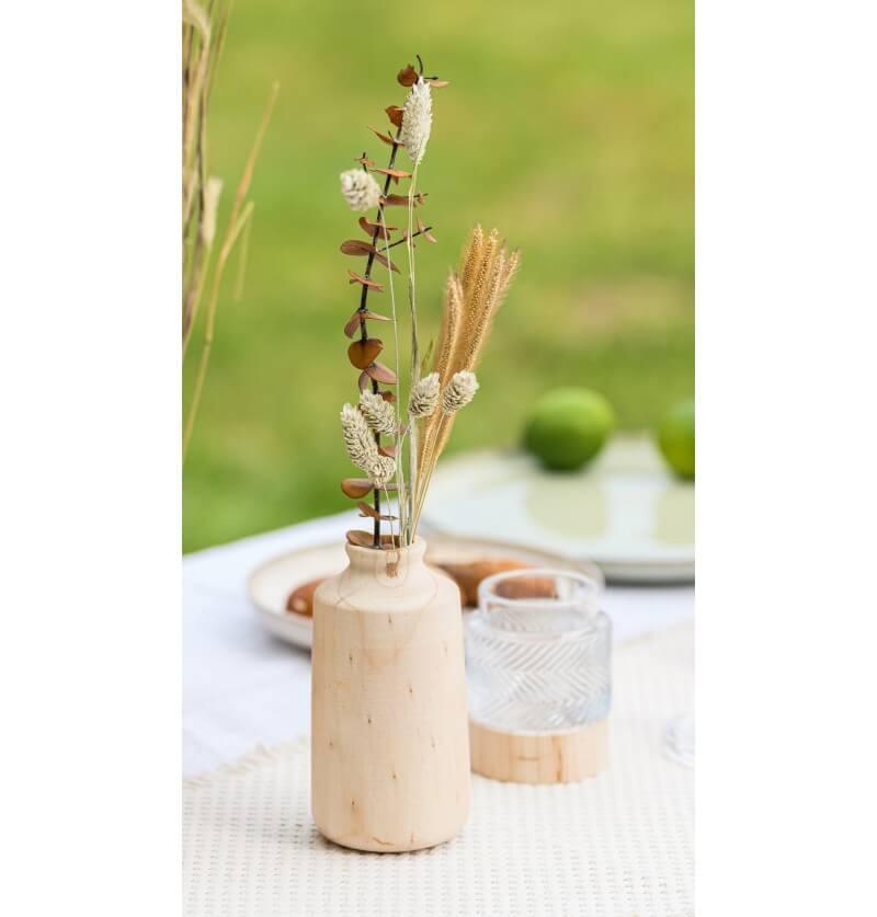 13253 vase en bois