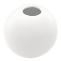 13259 decoration vase ceramique boule blanche