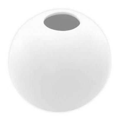 13259 decoration vase blanc ceramique boule
