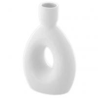 13337 bougeoir chandelier ceramique blanc