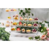 13364 decoration support plexi a cupcakes mignardises escalier 3 marches