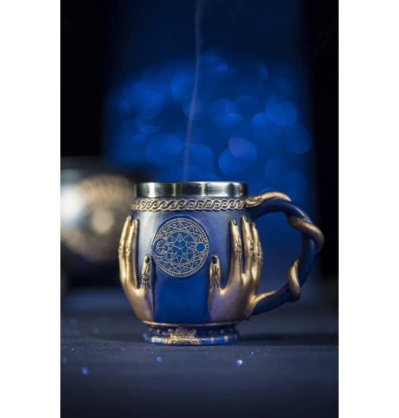 13649 vaisselle halloween mug resine magie noire