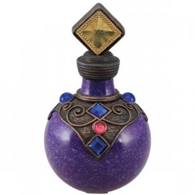 13661 decoration halloween flacon polyresine potion violet de sorciere