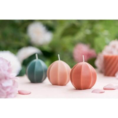13865 bougie carambole rose flamingo