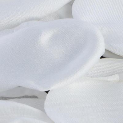 13913 petale de rose blanche tissu satin