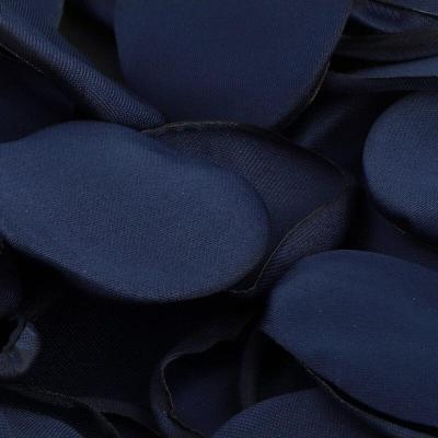 13913 petale de rose bleu roi tissu satin