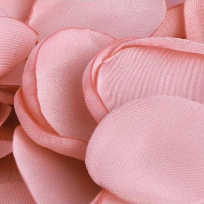 13913 petale de rose poude tissu satin