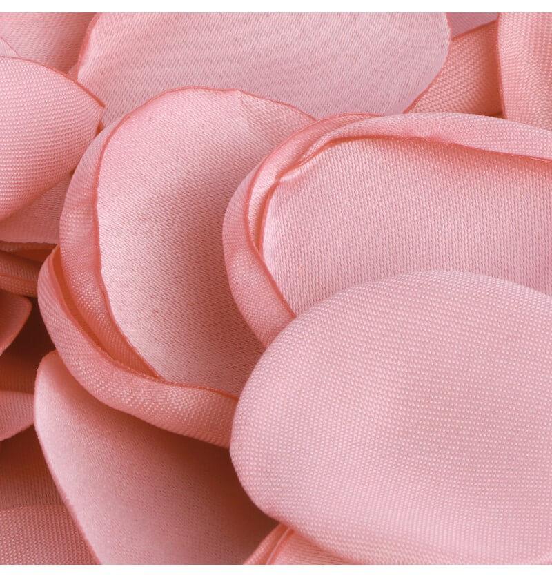13913 decoration petale de rose poudre tissu satin
