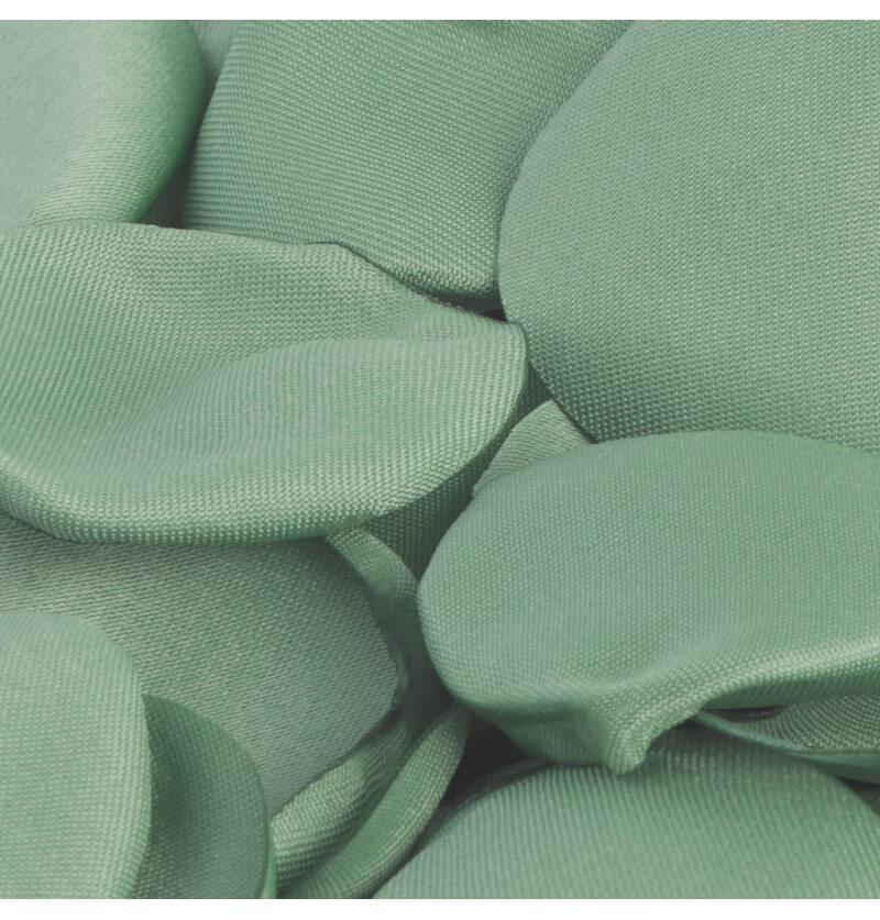 13913 decoration petale de rose vert sauge tissu satin
