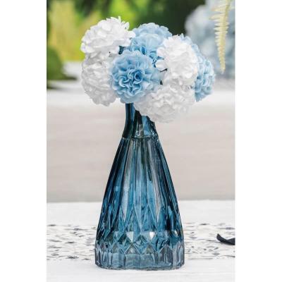 13915 decoration mini fleur hortensia bleu ciel