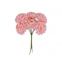 13915 decoration mini fleur hortensia rose
