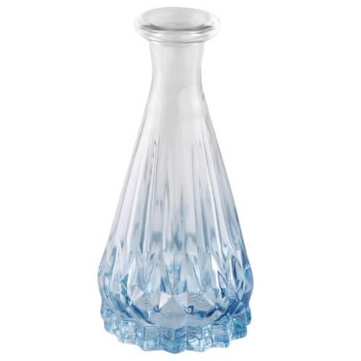 13919 mini vase alexandrine verre degrade bleu
