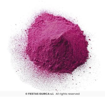 14017 article de fete canon a poudre rose fuchsia 30cm