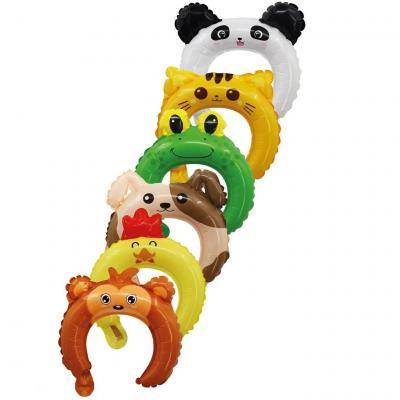 14041 serre tete gonflable aluminium animaux