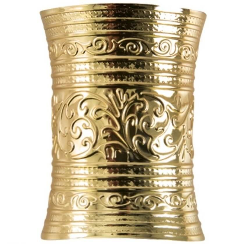 14086 accessoire de deguisement bracelet manchette or metallique egyptienne