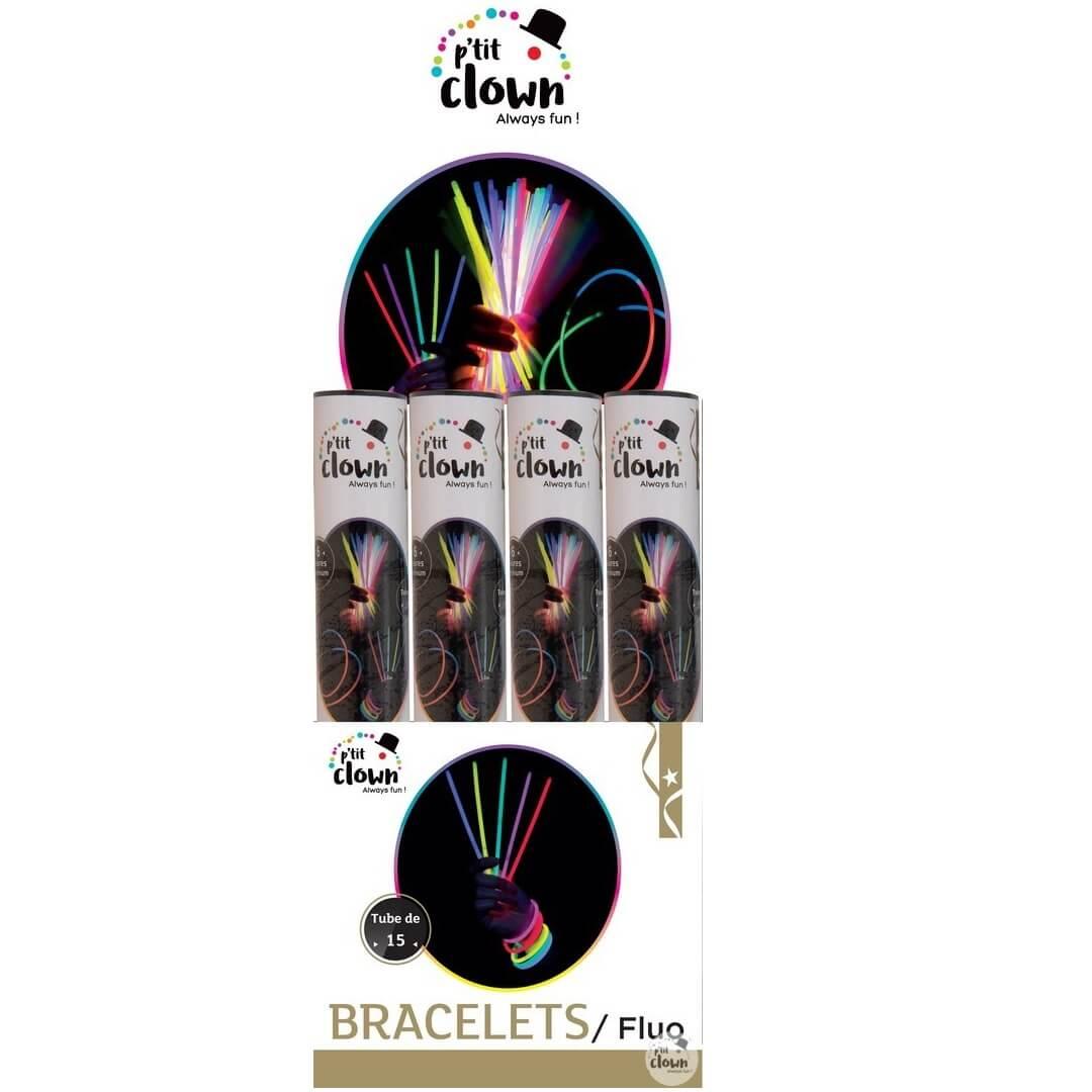 Bracelets fluorescents lumineux pour animation REF/14614