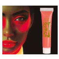15658 tube creme maquillage rouge fluo