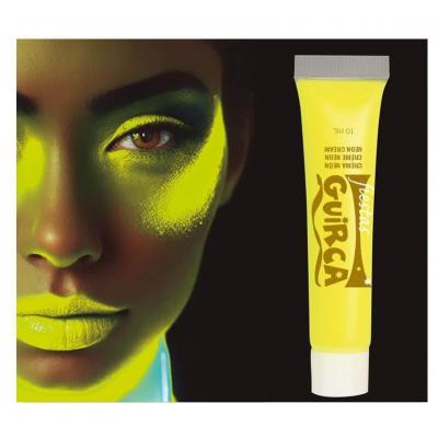 15660 tube creme maquillage jaune fluo