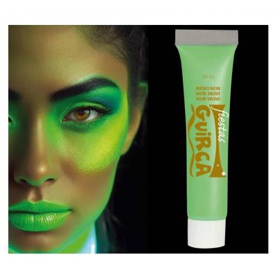 15661 tube creme maquillage vert fluo