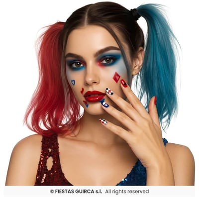 15866 boutique pas de calais halloween maquillage faux ongles harley dangerous