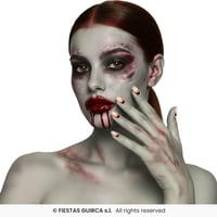 15868 magasin pas de calais fete halloween maquillage faux ongles loup garou