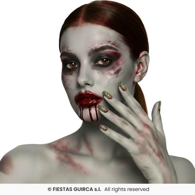 15869 magasin pas de calais halloween maquillage faux ongles zombie