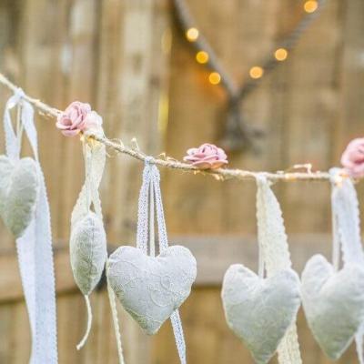 1660 guirlande decorative 10 mini led blanc chaud de 1m