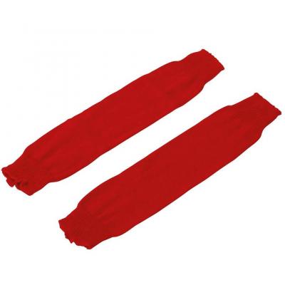 16845 accessoire de deguisement paire de guetres jambieres rouge