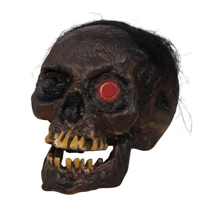 17111 tete de momie lumineuse decoration haloween