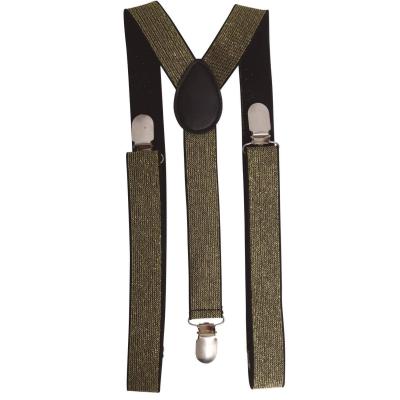 18808 accessoire de deguisement bretelles dores or
