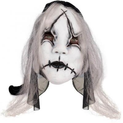 1 Masque poupée d'horreur maléfique adulte REF/19473 Accessoire d'Halloween