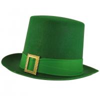 20042 accessoire de deguisement st patrick chapeau vert haut de forme