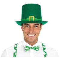 20042 accessoire deguisement st patrick chapeau vert haut de forme