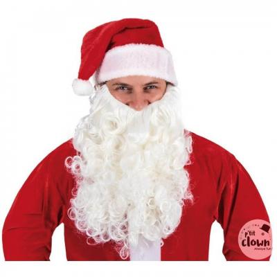 1 Barbe blanche du père Noël REF/20162 (accessoire déguisement)