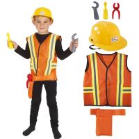 21009 accessoire de deguisement enfant chef de chantier