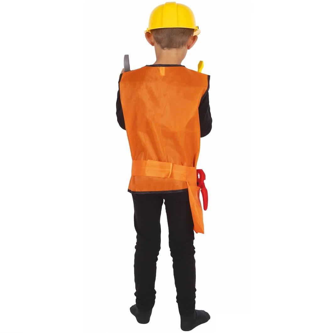 21009 accessoire deguisement enfant chef chantier travaux