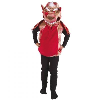 Costume Dragon Rouge REF/21060 (Déguisement enfant 3 à 4 ans)