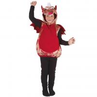 21061 age 5 a 6ans costume deguisement enfant dragon rouge