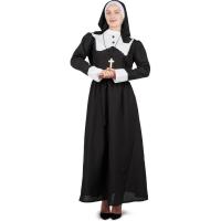21066 costume deguisement religieuse femme adulte taille sm